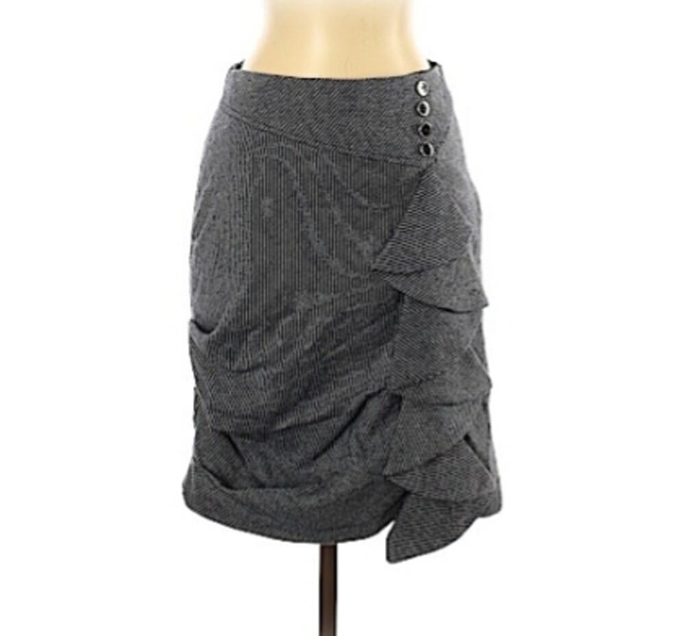 Anthropologie Eva Franco Wool Pencil Skirt